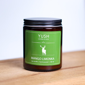Mango Limonka - Świeca Sojowa duża