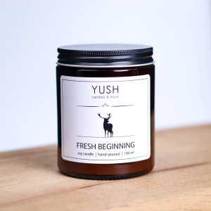 Fresh beginning - Świeca Sojowa duża