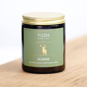 Jasmine - Jaśminowa Świeca Sojowa duża