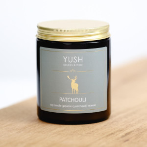Patchouli - Świeca Sojowa duża