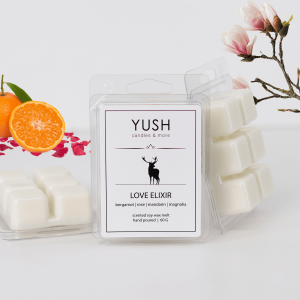 Love Elixir  - Wosk sojowy do kominków 60g
