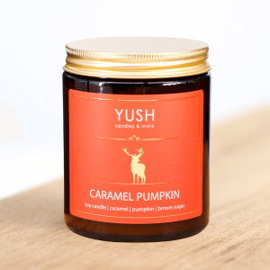 Caramel Pumpkin - Dyniowa Świeca Sojowa duża