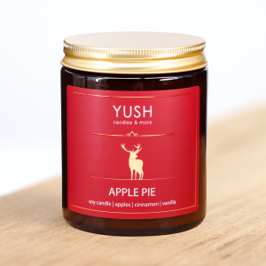 Apple Pie - Szarlotkowa Świeca Sojowa duża