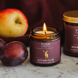 Autumn Plum - Śliwkowa Świeca Sojowa