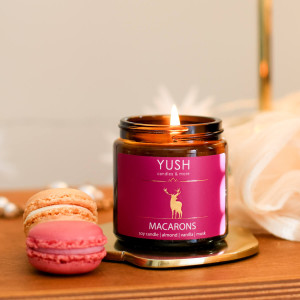 Macarons - Świeca Sojowa