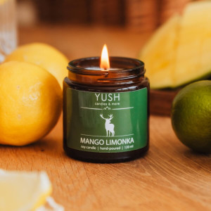 Mango Limonka - Świeca Sojowa