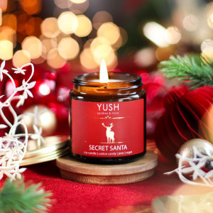 Secret Santa - Świeca Sojowa