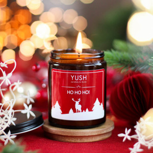 Ho Ho Ho! - Świeca Sojowa duża