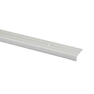 Listwa progowa aluminiowa Stratus 25x10 mm/ 0,9m Srebrna Anodowana