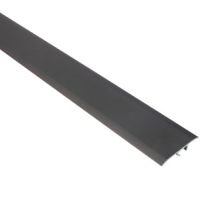 Listwa progowa aluminiowa Stratus All in One 30 mm/ 1,8 m Czarna Matowa