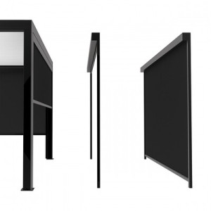 Markiza elektryczna 4M do pergoli Luxe