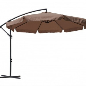 Parasol ogrodowy Czapla brązowy