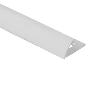 Listwa glazurnicza PCV 10mm /2,50m zewnętrzna Biała