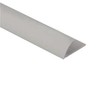 Listwa glazurnicza PCV 10mm /2,50m zewnętrzna Szary