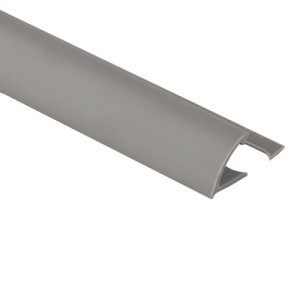 Listwa glazurnicza PCV 10mm /2,50m zewnętrzna Jasny Szary
