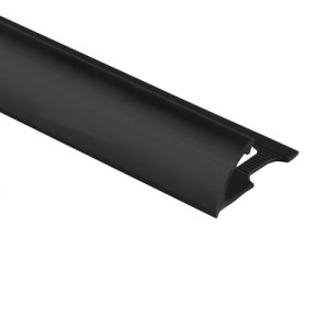 Listwa glazurnicza PCV 10mm /2,50m zewnętrzna Czarna