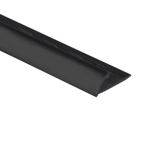 Listwa glazurnicza PCV 7mm /2,50m zewnętrzna Czarny