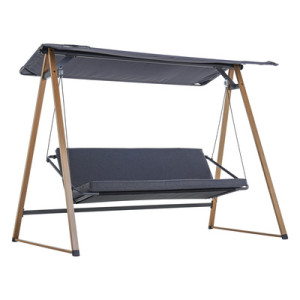 Huśtawka ogrodowa z daszkiem HERNING