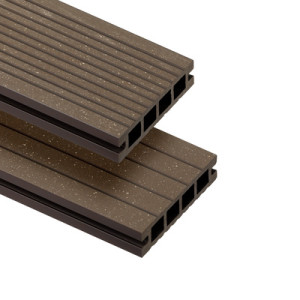 Deska tarasowa kompozytowa BERGDECK ECO MINI B110 Szczotkowana Orzech 2m | Palisander / kawowy