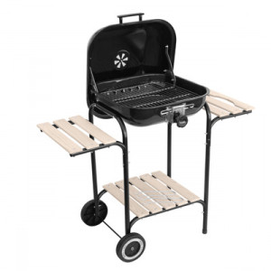 Grill węglowy ze stalową pokrywą MIR350