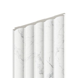 Panel ścienny dekoracyjny 3d Yutra Marble Biały