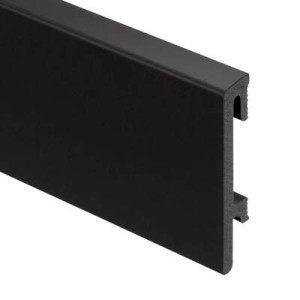 Listwa przypodłogowa Beta 80 mm 2,2 m Czarna