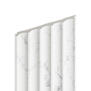 Próbka - lamela dekoracyjna Yutra Marble Biały