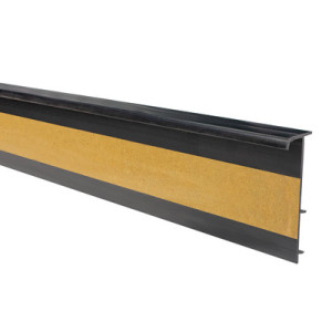 Listwa przyścienna ożebrowana 2,5m/50mm Czarna