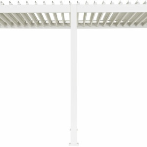 Pergola ogrodowa aluminiowa 3 x 6m Biały