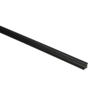 Listwa Przyblatowa PCV 3m Czarny Mat