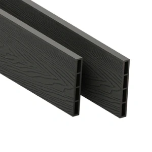 Sztacheta kompozytowa ogrodzeniowa WPC Antracyt ze strukturą drewna 150×20×2200 mm