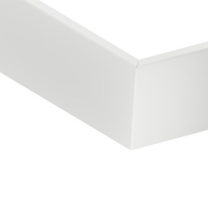 Narożnik 90° zewnętrzny bezszwowy Alpha folia 80x40 cm 100 mm Biały