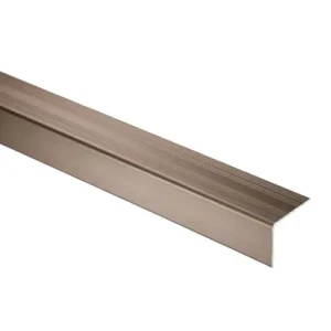 Profil schodowy ochronny aluminiowy 25x20x1800mm – anodowany oliwkowy matowy