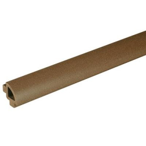 Ćwierćwałek szczotkowany WPC Teak 2,4m