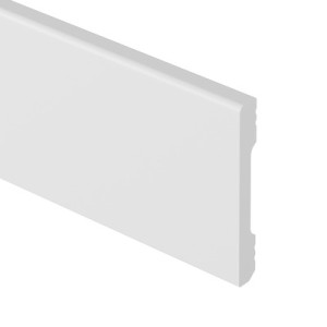 Listwa Przypodłogowa Basso 110 x 14 mm biała 2m | do malowania