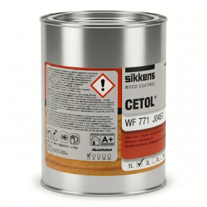 Impregnat Sikkens Cetol WF 771 do odświeżania i koloryzacji desek tarasowych – J045T (Wild Teak) 1L | do jasnych desek