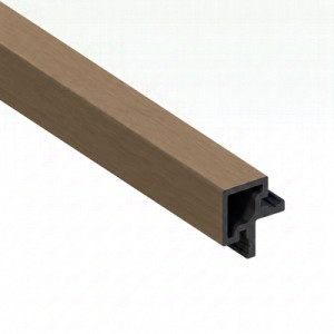 Narożnik do lameli elewacyjnych WPC C220 2,9m Ciemny Teak