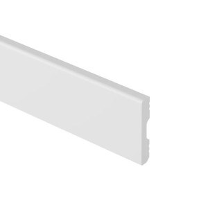 Listwa Przypodłogowa Basso 80 x 14 mm biała 2m | do malowania