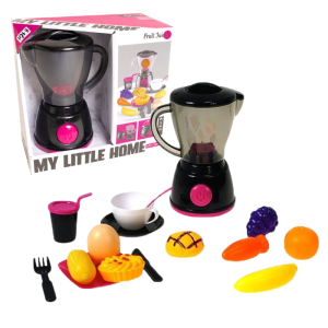 Blender na baterie z akcesoriami zestaw agd my little home