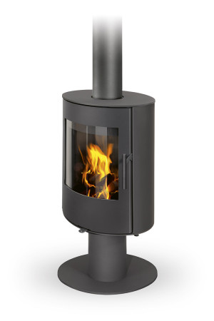 Piecyk akumulacyjny na drewno Romotop EVORA T Metal 6,6 kW
