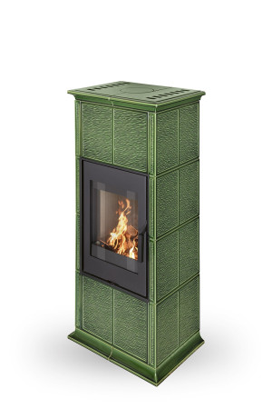 Piecyk akumulacyjny na drewno Romotop GREMIO 3G Ceramika 7,5 kW