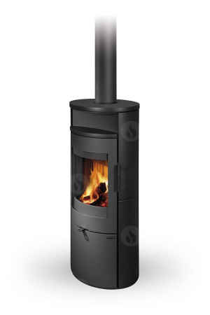 Piecyk akumulacyjny na drewno Romotop LUGO N Ceramika 7,4 kW