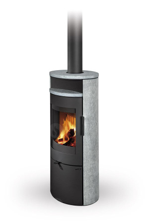 Piecyk akumulacyjny na drewno Romotop LUGO N Kamień 7,4 kW
