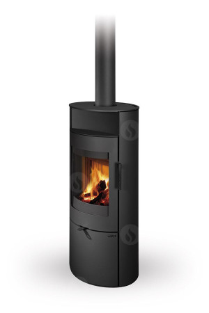 Piecyk akumulacyjny na drewno Romotop LUGO N Metal 7,4 kW
