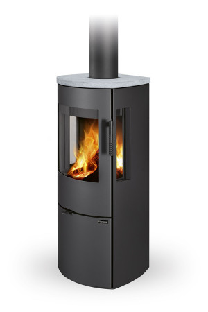 Piecyk akumulacyjny na drewno Romotop PARLA 3S Kamień 7,8 kW