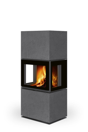 Kominek Romotop LERA C G Thermaline Grey 62 7,5 kW