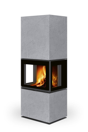 Kominek Romotop LERA C GH Thermaline Grey 61 7,5 kW