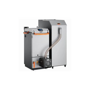 Kocioł kombinowany BLAZE PRAKTIK COMBI – drewno + pellet (25–40 kW)