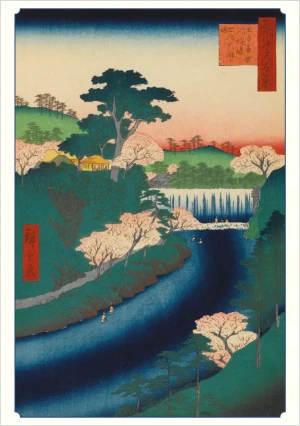 Karta pocztowa - Hiroshige