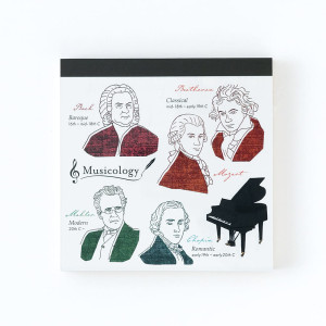 Memo Pad Notes - Muzykologia Muzyka